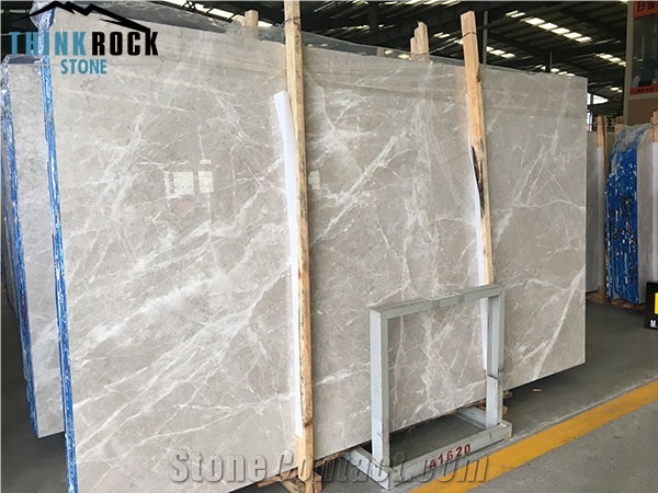 Burdur Grey Polished Marble Tile Slab For Countertop Skirting From