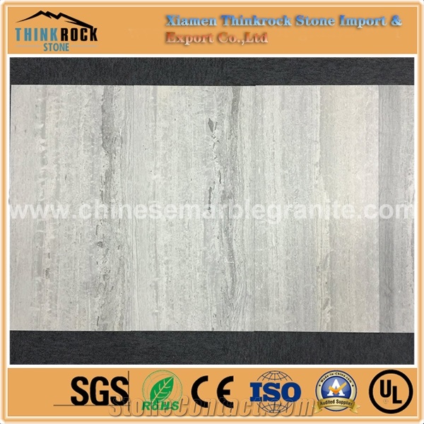 Cheap Price Blue Wooden Vein Grey Marble Wall Covering Tiles Slabs