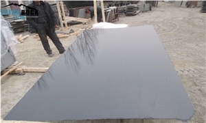 China Polished Hebei Black Granite Slabs, Best Kitchen Countertops