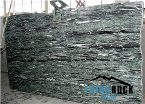 China Whole Sale Sea Wave Green Granite