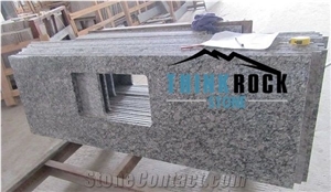 China Whole Sale Wave Spray White Granite Countertops