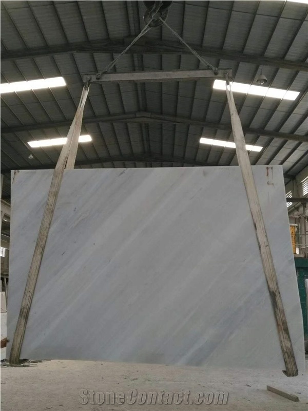 New Arrival Polished Ariston White Marble Slabs Tiles Residential