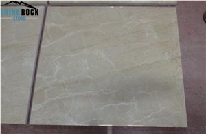 Polished New Cream Marfil Marble Beige Marble Floor Covering Tiles