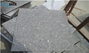 Polished Rushan Grey Granite Floor Covering Tiles