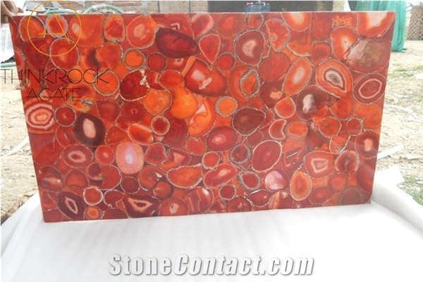 Red Agate Semiprecious Stone Gemstone
