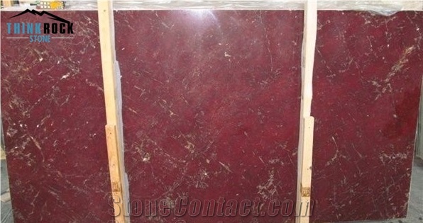 Rosso Anatolia Marble Tiles & Slabs, Polished Floor Covering