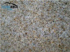 Shandong G682 Rusty Yellow Granite Flamed Tiles