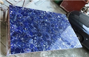 Sodalite Blue Semi-Precious Stone/Gem Stone Slabs/Gemstone Tiles