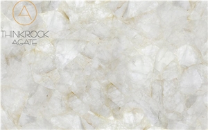 White Crystal Countertop Luxury Decoration
