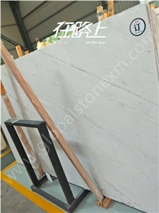 Commercial Residential Project Greece Sivec White Marble Slabs Tiles