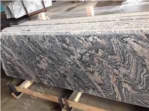 Durability Chinese Juparana Granite Tiles Slabs