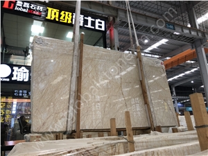 Exquisite Golden Spider Marble Slabs Tile for Tabletops,Receptions