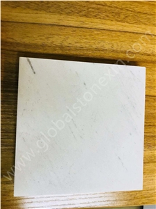 Grey Veined Sivec White Marble Slabs Tiles for Kitchen Countertops