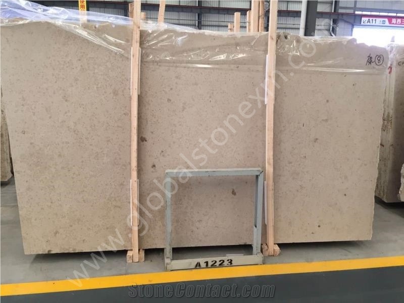 Hot Selling Jura Beige Limestone Tiles Slabs Custom-Made Furniture