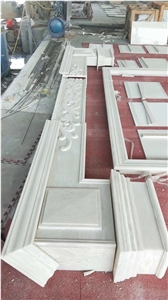 Carved Railing,Carving Railings,White Marble Carved Staircase Handrail