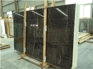 ouwang marble, Chinese brown marble slabs,China Dark Emperador marble