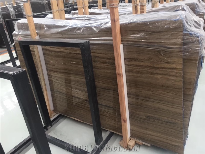 Seattle Gray Marble,China Brown Straight Grey Vein Marble Slabs,Tiles
