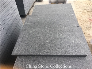 Youxi Green Porphyry Flooring Tiles Flamed Finished