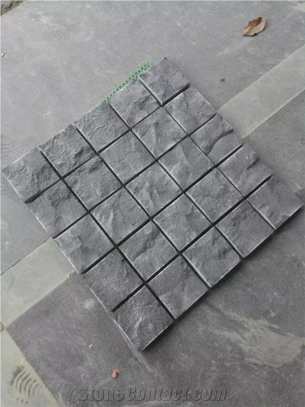 China Hainan Black Basalt 3d Mosaic
