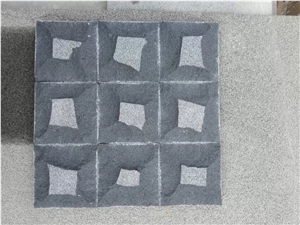 China Hainan Black Basalt Cubes & Cobble Stone