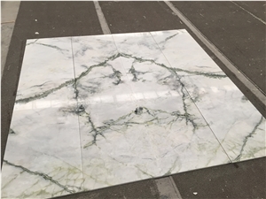 Chinese Picasso White Marble Slabs