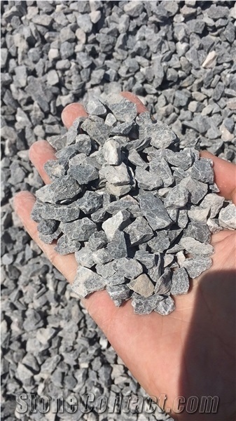 Grey Paver Cobble Pebble Black Aggregate Granite Crushed Stone Chips