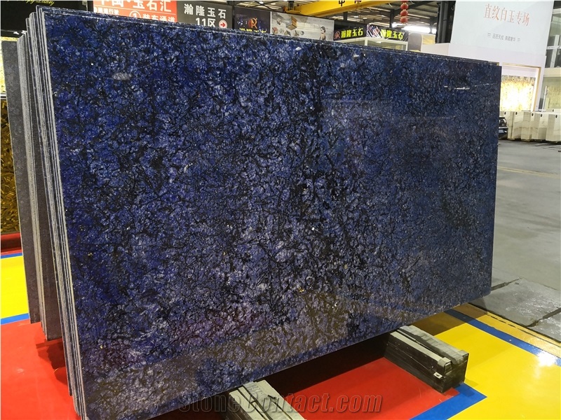 Luxury New Azul Bahia Blue Granite Slab