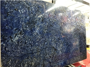 Luxury New Azul Bahia Blue Granite Slab