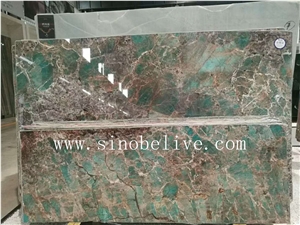 Amozonite Green Granite Slabs, Amazonita Green Granite Slabs & Tiles