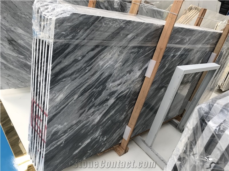 Bardiglio Nuvolato Carrara Grey Marble Slabs,Wall Floor Polished Tiles