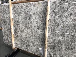 Crystallo White Quartzite Slabs Tiles