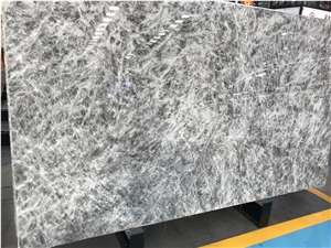 Crystallo White Quartzite Slabs Tiles