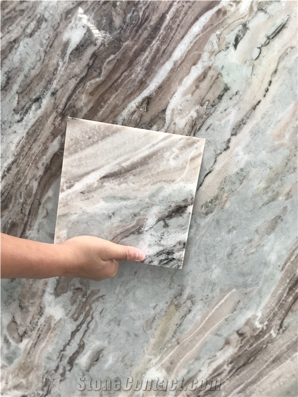 India Glacier Sands Fantasy Brown Marble Slabs,Wall Floor Tiles