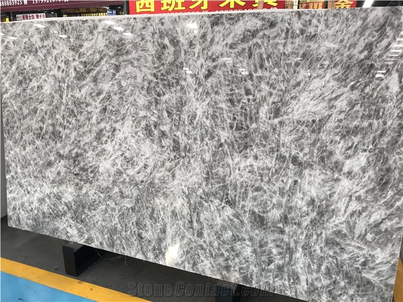 Silver Fox Snow Mountain Bianco Antico Granite Slabs,Wall Floor Tiles