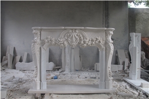 Fireplace Mantels Surround Quyang Factory Direct
