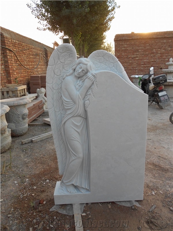 Natural Stone Handcarved Monument&Tombstone&Gravestone