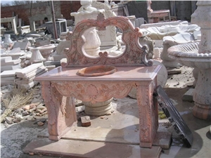 White Marble Carved Sinks,Natural Marble Sinks,Design Basins