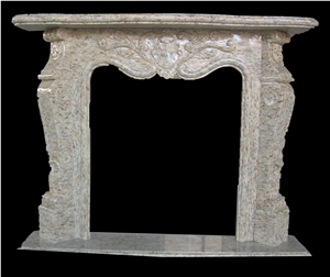 Granite Fireplace Customized Mantel