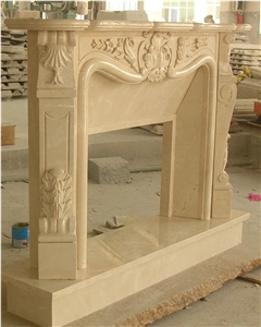 Marble Fireplace Hand Carved Customize