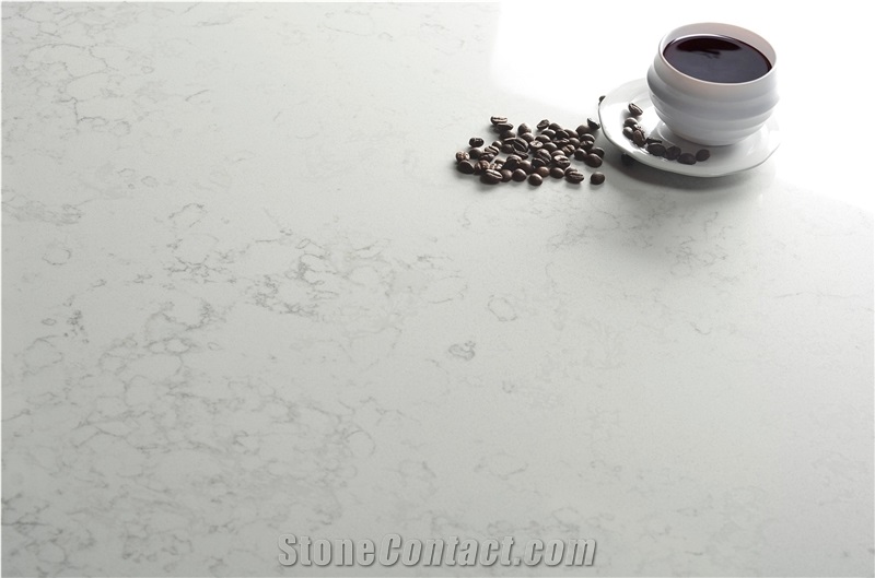 Best Price Carrara Vemy Quartz Surface  VM-17301