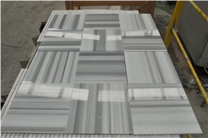 Delano White Marble Tiles and Slabs