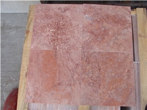 Lucra Red Travertine Tiles and Slabs