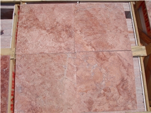 Lucra Red Travertine Tiles and Slabs