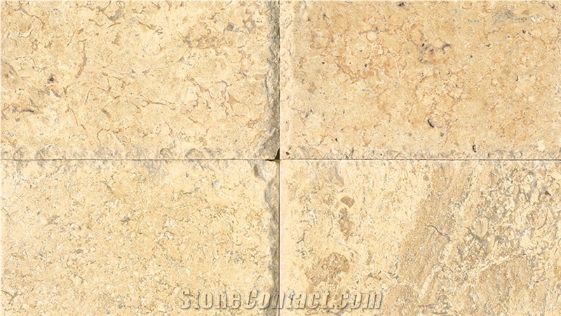 Mare Gold Antiqued-Brushed Floor Tiles