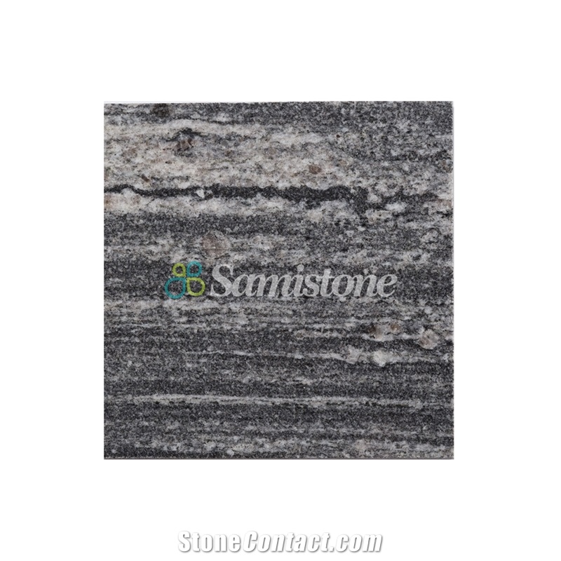 Nero Santiago Granite, Wood Grain Granite, G302 Granite Tiles from
