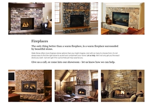 Masonry Traditional Fireplaces