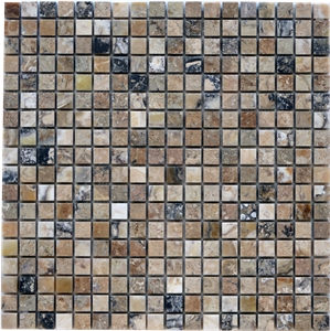 Antico Onyx Travertine Mosaic