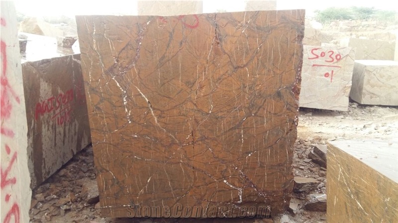 Bidasar / Rainforest Brown Marble Blocks