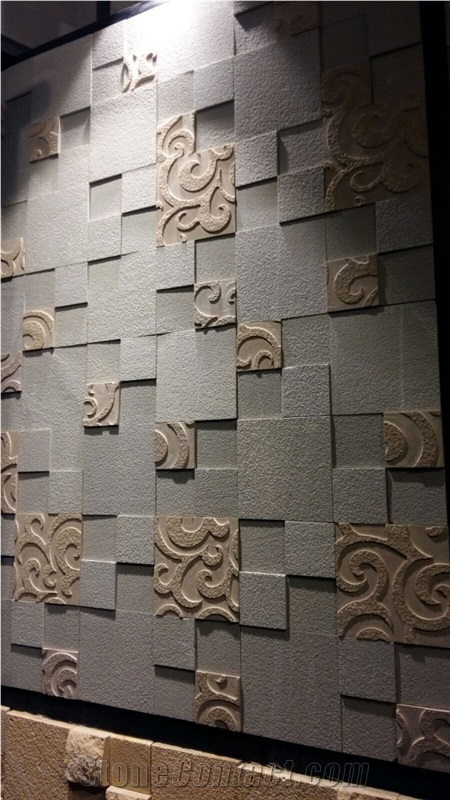 Sandstone Carved Home Decor Wall Panels