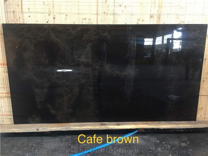 Cafe Brown Marble Slabs & Tiles
